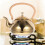 Golden Stainless Steel Tea Kettle 2.5 Quart with Handle 5