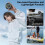 Bluetooth Shower Speaker IPX7 Waterproof HD Sound LED 7