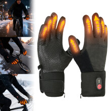 Rechargeable Heated Gloves Thin Thermal Liners 12.2 in