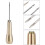Leather Sewing Awl with Handle Curved and Straight Hook 7