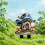 Dreamy Mushroom House Garden Decor 5-Pack 6