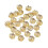 Hollow Flower End Bead Caps Gold 16mm 100 pcs 1