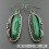 Boho Drop Earrings 925 Silver Tourmaline Jewelry Set 1
