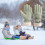 Women's Touchscreen Warm Gloves Fleece-Lined Windproof Green 6