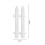 Christmas White Picket Fence 5/10/25 pcs 6