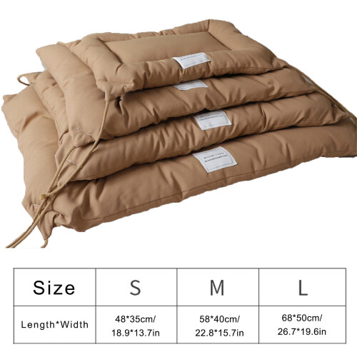 Winter Dog Bed Polyester 68x50x10cm Thickened Non-Slip 2