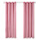 Simplicity Perforated Curtain Panel Brown A84 51.1in L x 3