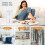 Etereautey Compact Home Dehumidifier White 12L/day 7