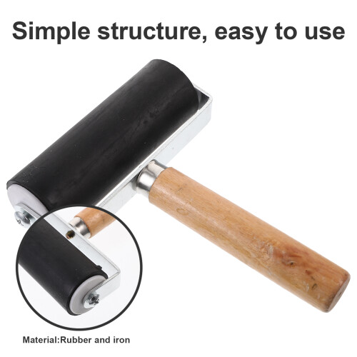 Stamping Tool Roller for Rubber Cloth Bronzing Art 2