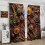 Spice Kitchen Curtains Wooden Seasoning Pattern 2 Panels 5