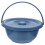 MUSEYA Chamber Pot with Cover Grey PVC 1 Set 8