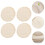 Beige Cotton Nursing Pads Reusable Leak-Proof Soft 1