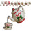 Teapot Ornament Holly Berry Christmas Decor 2