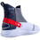 High Top Sneakers Leather Splicing Red 1 Pair 6