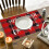 Christmas Plaid Placemat Holiday Table Mat Set 6