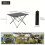 Portable Folding Table Durable Scratch-Resistant Large 7