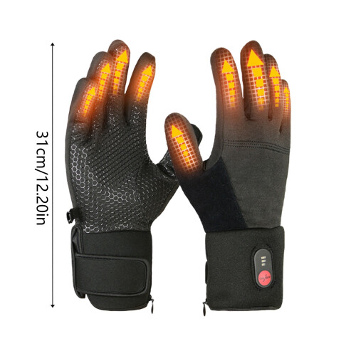 Rechargeable Heated Gloves Thin Thermal Liners 12.2 in 2
