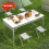 Lightweight Folding Outdoor Table Portable Sturdy Durable 2