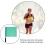 Volleyball Referee Flags with Sponge Handles 4 Pcs 8