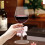 Glass Wine Glass with Bow High-Footed 12 oz 4
