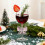 Glass Wine Glass with Bow High-Footed 12 oz 5