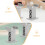 Grey Railway Train Bridge Pier Model Set 3-Piece 7