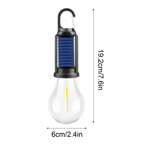 Solar Camping Lantern Bulb 200 Lumens IP44 Waterproof 3 2