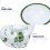 Green Enamel Bowls Set Vintage Kitchen Food Storage 4 pcs 7