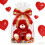 Valentine's Day Teddy Bear with Heart 7.87 inch 3
