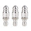 Stainless Steel Sewer Cleaning Nozzle 3 Pack 3