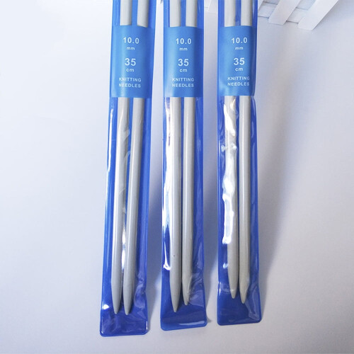 Knitting Needles Stainless Steel Single Point 2mm-10mm Set 2