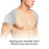 Gold Fleece Shoulder Support Brace Double Warm Protective 1 4