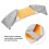 Gold Fleece Shoulder Support Brace Double Warm Protective 1 2