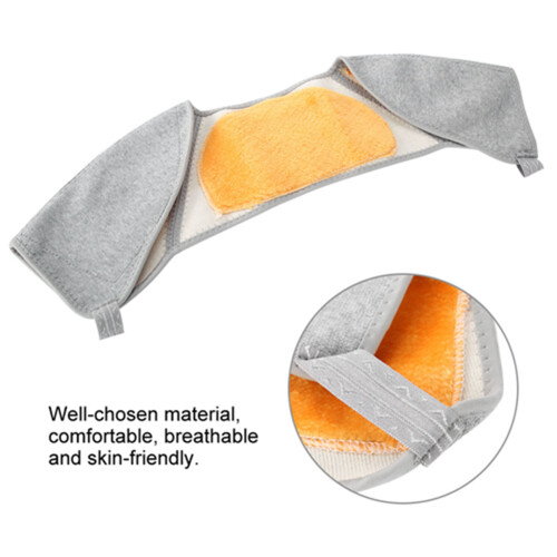 Gold Fleece Shoulder Support Brace Double Warm Protective 1 1