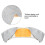 Gold Fleece Shoulder Support Brace Double Warm Protective 1 7