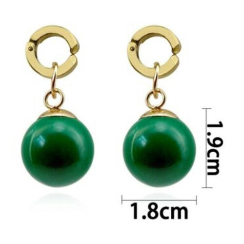 Potara Earrings Anime Ear Clips for Men 2 pcs 2