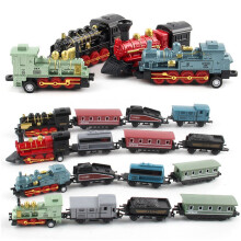 Alloy Steam Train Model Toy for Kids STEM Learning