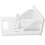 Pegboard Display Stand Storage Organizer White Wood Plastic 4