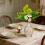 Artificial Easter Flowers and Berries Stem 10 inch 1 piece 2