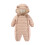 Puffer Jacket for Infant with Ear Hood, Fleece-Lined, 1