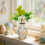 Artificial Easter Flowers and Berries Stem 10 inch 1 piece 4