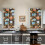 Pumpkin Pattern Tier Curtains Rustic Fall 2 Pack 27.5x39 2