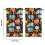 Pumpkin Pattern Tier Curtains Rustic Fall 2 Pack 27.5x39 4