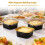 Aluminum Foil Mini Baking Cups with Lids 100 Pcs 2
