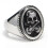 Gothic Cross Skull Ring Stainless Steel Size 9 2