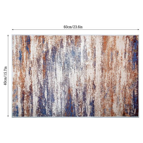 DODOING Abstract Polyester Rug Indoor Outdoor 5x7 ft 1