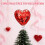 Mini Glitter Heart Tree Topper 1 pc 5