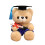 PhD Graduation Teddy Bear 7.1 Inch Plush with Cap 2