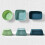 ROCKROK silicone muffin cups reusable 24 pcs 8