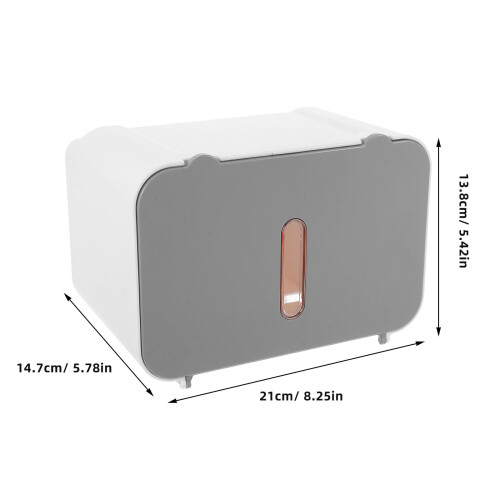 ROSENICE Touchless Paper Towel Dispenser Grey 1 pc 1